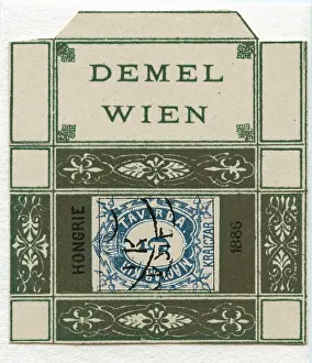 Confectionery Prints: Box of the confectionery Demel Vienna