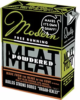Nutrition Gallery: Box of Powdered Meat