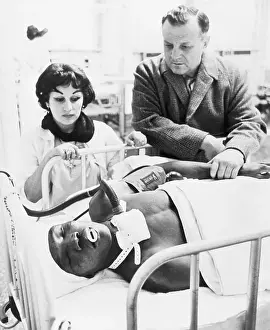 Boxer Benny Kid Paret in Hospital