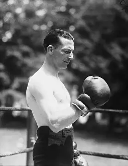 Boxer Benny Leonard