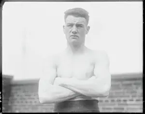 Arms Crossed Prints: Boxer Bobby Barrett with Folded Arms