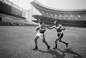 Chasing Prints: Boxer Ken Norton Chases Muhammad Ali in Yankee Stadium