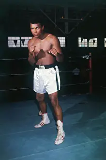 Boxer Muhammad Ali