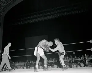 Boxers in Action in the Ring