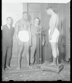 Boxers at Their Weight Qualifications Meet