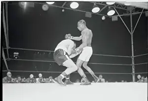 Hard Prints: Boxing Action with Willie Pep and Sandy Saddler