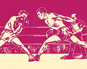 Small Group Prints: Boxing Match