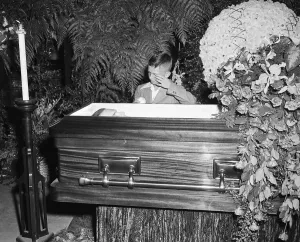 Crying Prints: Boy Cries Over Body Of Babe Ruth