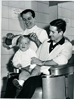 Boy Crying During Haircut