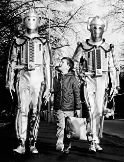 Robot Prints: Boy with Cybermen