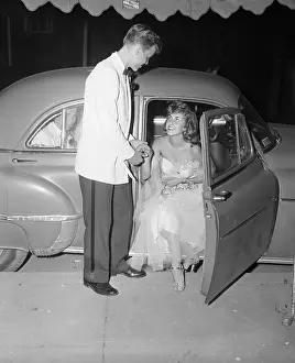 Boyfriend Prints: Boy Helping Prom Date From Car