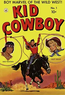 Friends Prints: Boy Marvel of the Wild West!