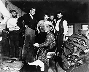 Sweatshop Prints: Boy and Men in Sweatshop