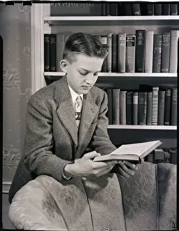 Boy Reading Book