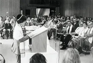 Boy Reads for Bar Mitzvah