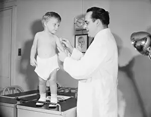 Receiving Prints: Boy Receiving a Polio Vaccination