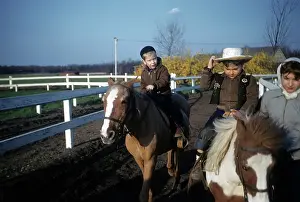 Dmitriupload1 Prints: Boy Rides A Pony