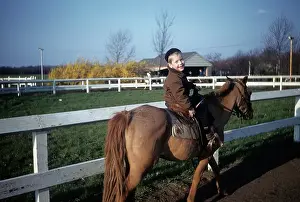 Dmitriupload1 Prints: Boy Rides A Pony