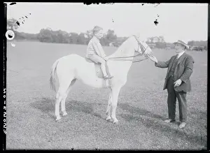 Huntington Prints: Boy Riding a Horse