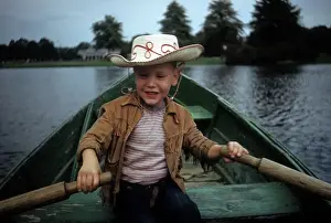 Dmitriupload1 Prints: Boy Rows A Boat