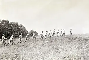 Similarity Prints: Boy Scouts Hiking up a Hill