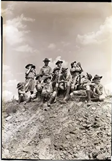 Similarity Prints: Boy Scouts on Hill