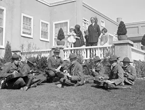 Pasadena Prints: Boy Scouts Serenading McAdoo Family