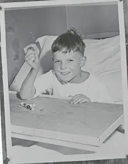 Peekskill Prints: Boy Showing Off Marbles
