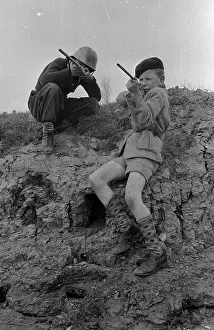 Battlefield Prints: Boy Soldiers