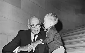 Whispering Prints: Boy Whispering to Dr. Benjamin Spock