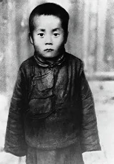 Lhasa Prints: Boy Who is to Become Dalai Lama