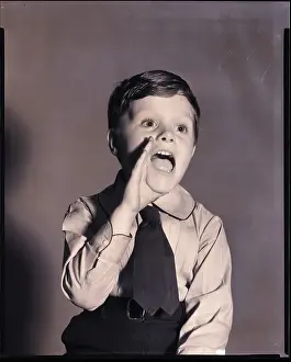 Loud Prints: Boy Yelling