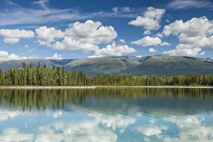 Boya Lake and Cassiar Mountains, Boya Lake Provincial Park, British Columbia, Canada