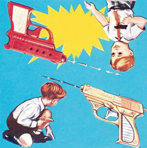 Boys and guns