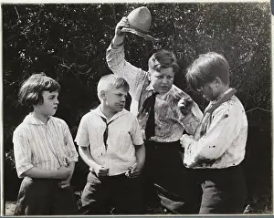 Boys Having an Argument