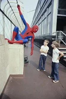 Huty33369 Prints: Boys Meet Spider-Man