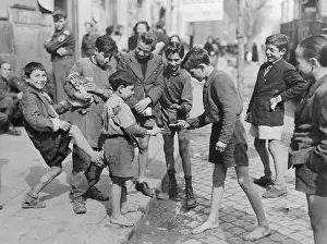 Gutter Prints: Boys Playing Together