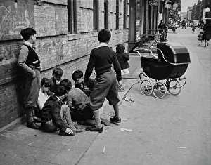 Huty37500 Prints: Boys Playing In Street