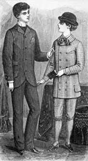 Knickers Prints: Boys School Business &Knickerbocker Suit