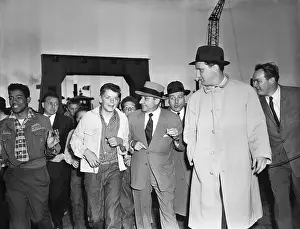 Boys Walking with Frank Costello