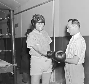 Braddock Trains For His Fight With Farr