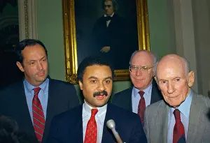 Bill Bradley with Other Politicians