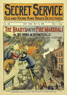 Flames Prints: The Brady's and the Fire Marshal