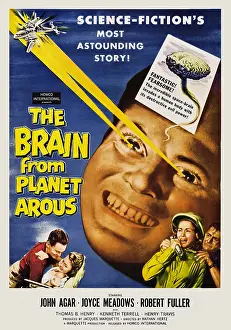 Science Fiction Prints: The Brain from Planet Arous