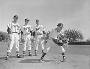 Bradenton Prints: Braves Players in Training