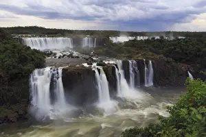 Iguazu Falls Prints: Brazil, Parana, Iguassu Falls National Park