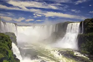 Iguazu Falls Prints: Brazil, Parana, Iguassu Falls National Park