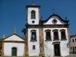 Images Dated 26th February 2013: Brazil Paraty Igreja St Rita de CAassia