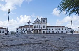 Images Dated 22nd February 2016: Brazil, Sergipe, Sao Cristovao, Convent of St. Francis and Church of the Holy Cross