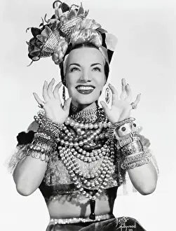 Opulence Prints: Brazilian Dancer Carmen Miranda